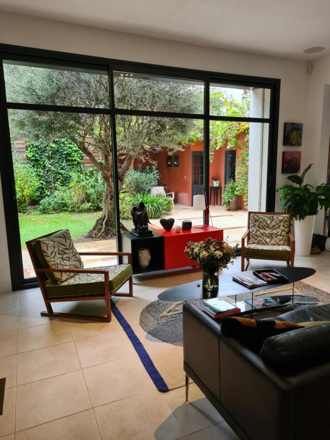Suite Independante Avec 1 Chambre Et 1 Bureau Montpellier Luaran gambar